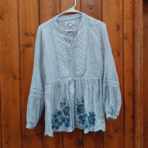 Embroidered Blouse - Picture 1 of 6